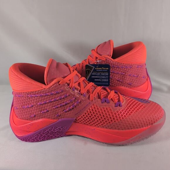 Skechers SKX Reign Basketball Mid Sneaker Men’s 8 (253020-CRHP) Coral/Hot Pink